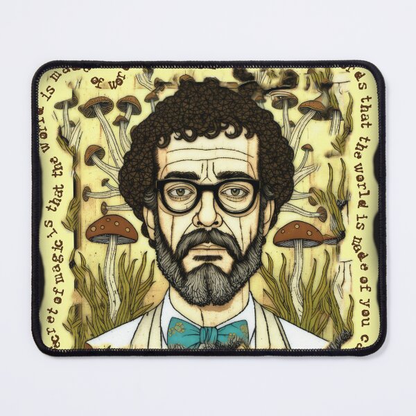 Item preview, Terence Mckenna : The Mushroom said to me series : 3 designed and sold by HouseOfCyra.