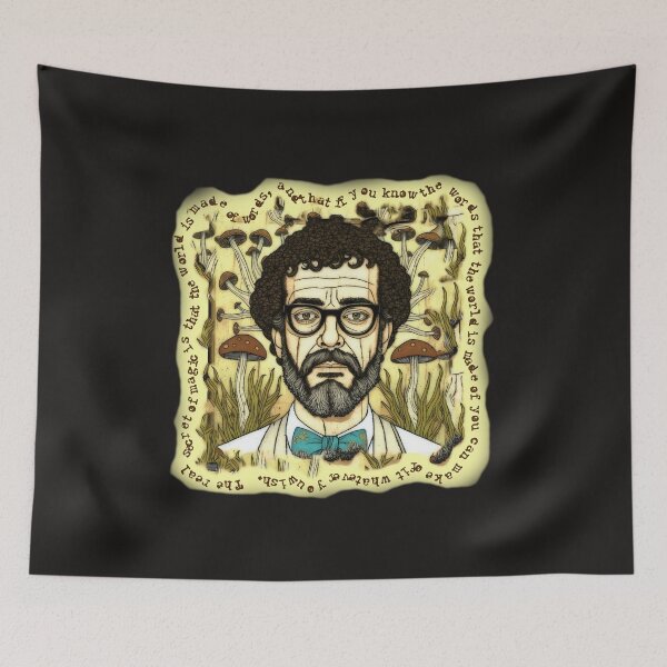 Item preview, Terence Mckenna : The Mushroom said to me series : 3 designed and sold by HouseOfCyra.