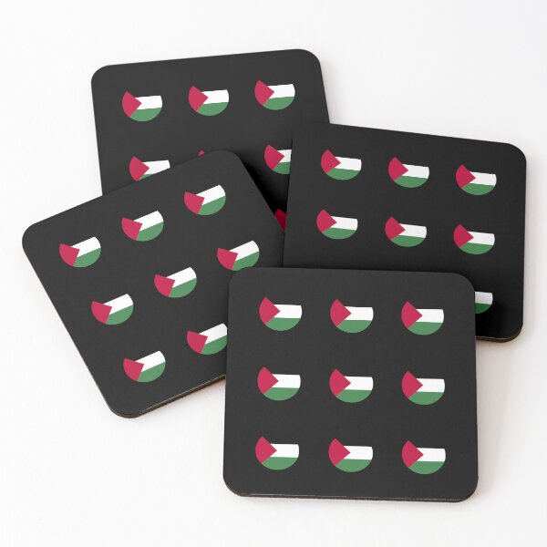 Item preview, Palestine flags mini circle designed and sold by PeacePlanet.
