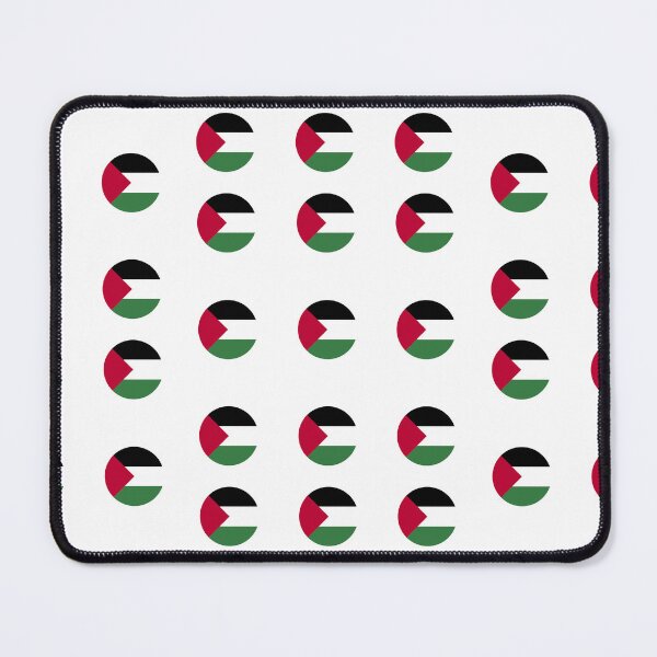 Item preview, Palestine flags mini circle designed and sold by PeacePlanet.