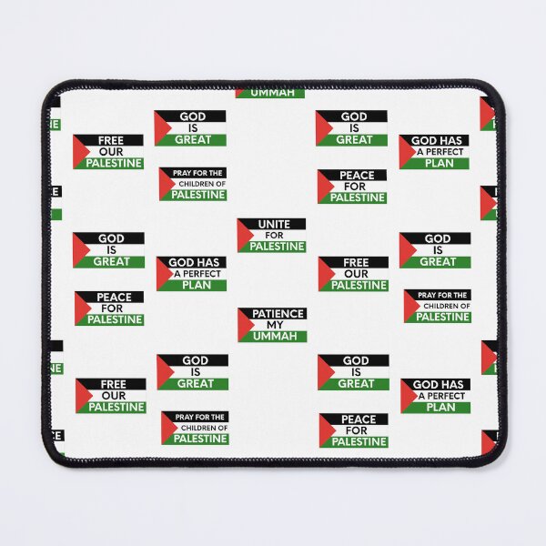Item preview, Palestine activism - slogans designed and sold by PeacePlanet.