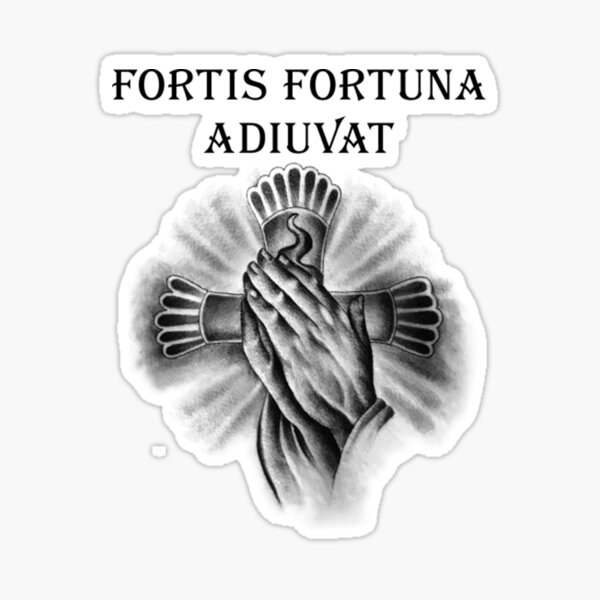 Fortis Fortuna Adiuvat Sticker