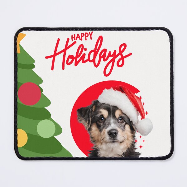 Item preview, happy Holidays Dog Christmas ,brafdesign designed and sold by Brafdesign.