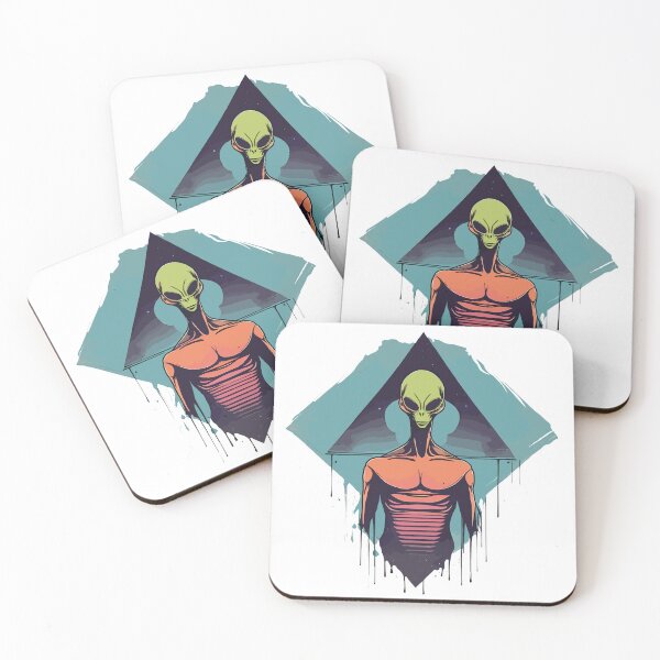 Item preview, alien watching art designed and sold by Old-Orge.