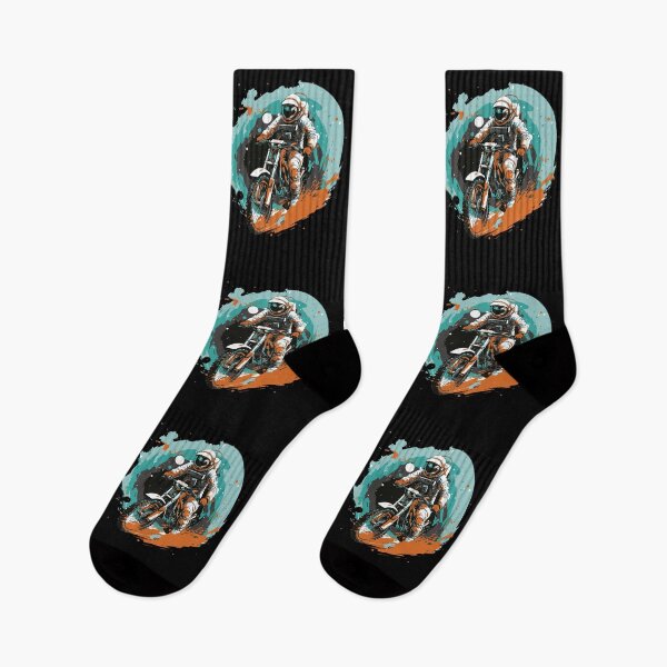 Item preview, Astronaut rides a motorcycle designed and sold by DerSenat.