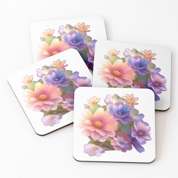 Item preview, Fantasy Flower Sticker: 3D Vector Art with Cinematic Charm and Detail (59) designed and sold by WASjourney.