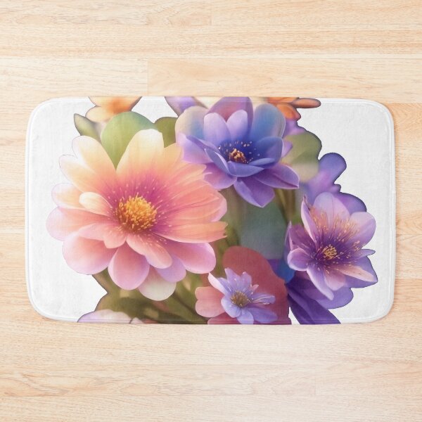 Item preview, Fantasy Flower Sticker: 3D Vector Art with Cinematic Charm and Detail (59) designed and sold by WASjourney.
