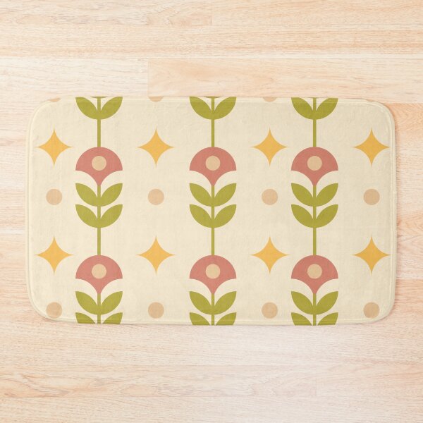 Item preview, Retro wallpaper pattern floral pattern designed and sold by DerSenat.