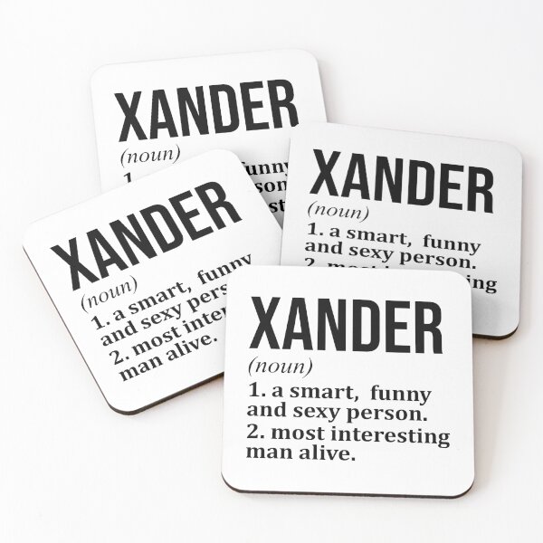 Item preview, Xander Name Definition designed and sold by XCIV.
