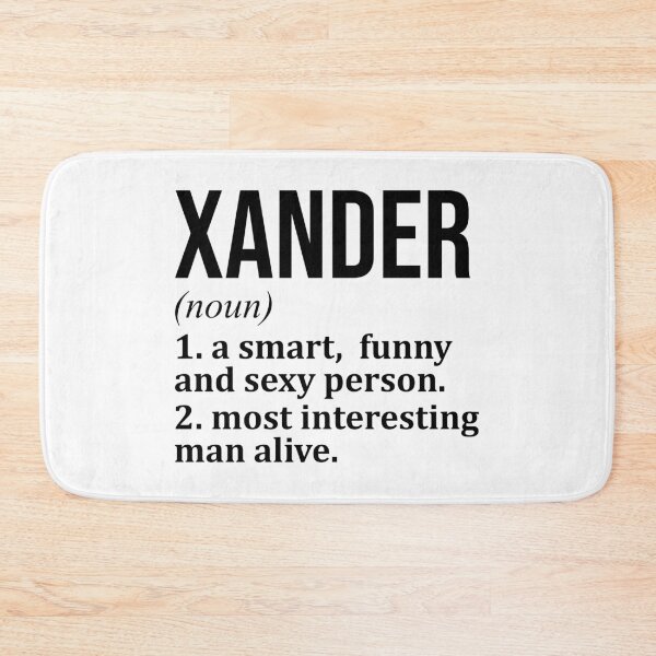Item preview, Xander Name Definition designed and sold by XCIV.