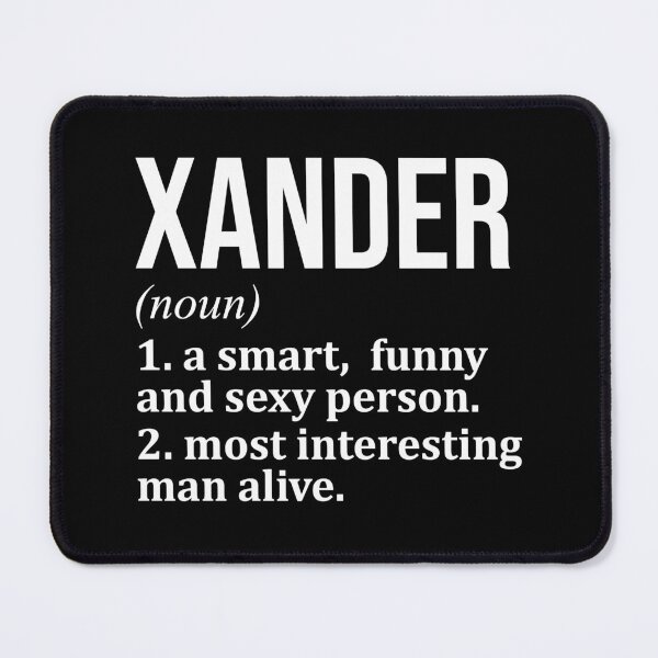 Item preview, Xander Name Definition designed and sold by XCIV.