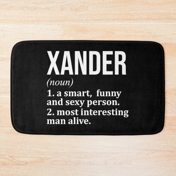 Item preview, Xander Name Definition designed and sold by XCIV.