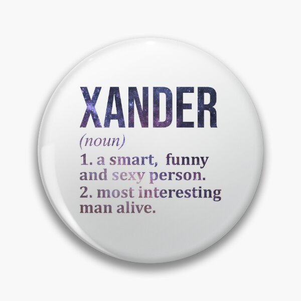 Item preview, Xander Name Definition designed and sold by XCIV.