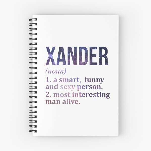 Artikelvorschau, Xander Namensdefinition entworfen und verkauft von XCIV.