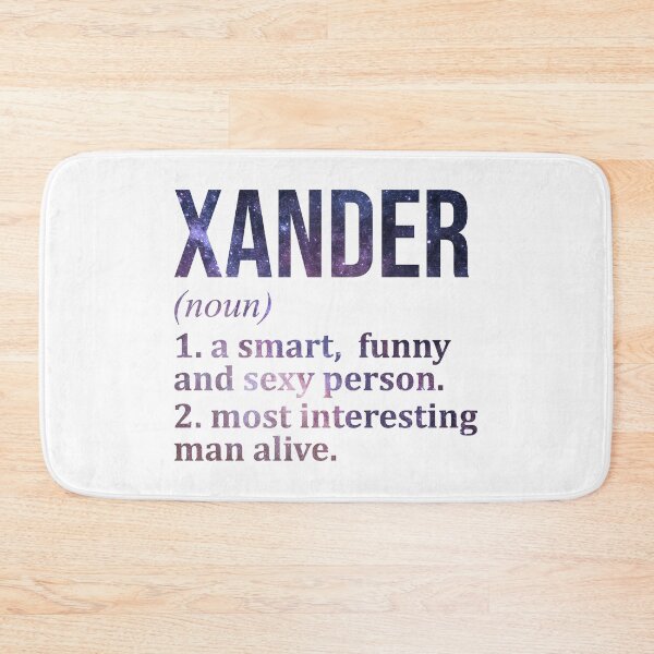 Item preview, Xander Name Definition designed and sold by XCIV.