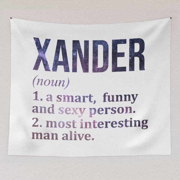 Item preview, Xander Name Definition designed and sold by XCIV.