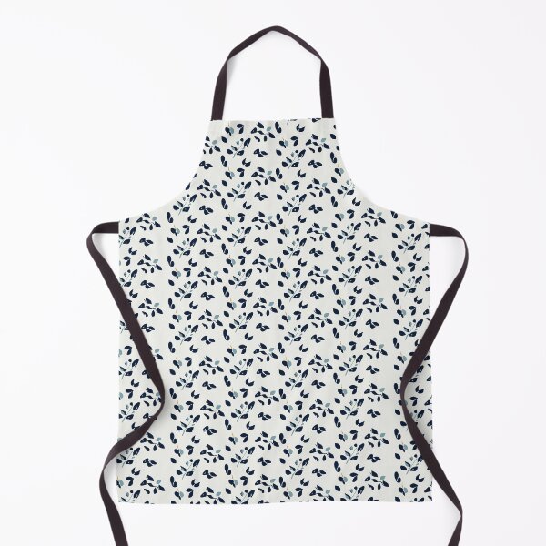 Item preview, Blue Leafy Branches Pattern designed and sold by kiokuso.