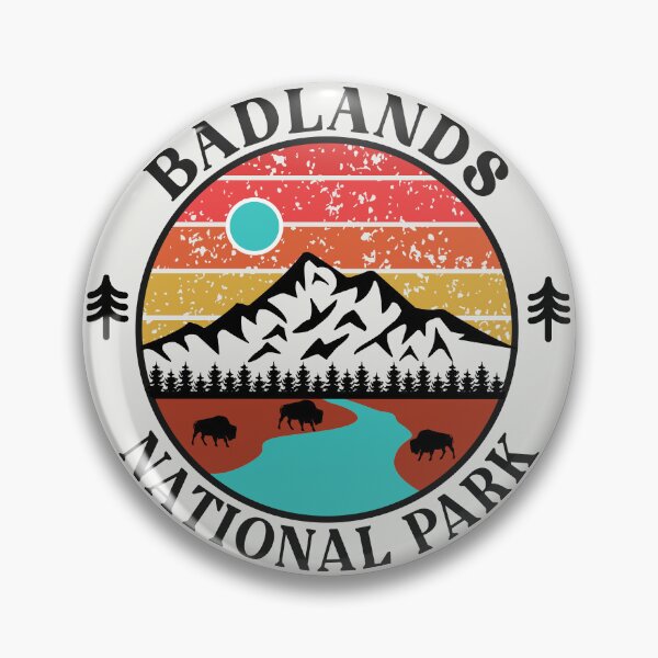 Item preview, Badlands National Park-Vintage designed and sold by nature-space.