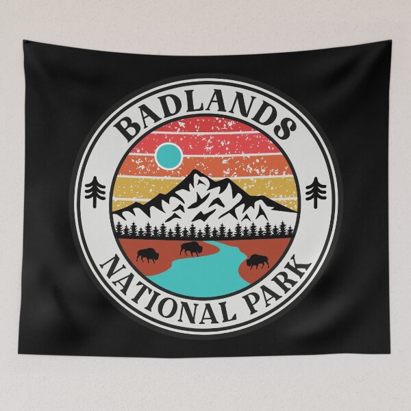 Item preview, Badlands National Park-Vintage designed and sold by nature-space.