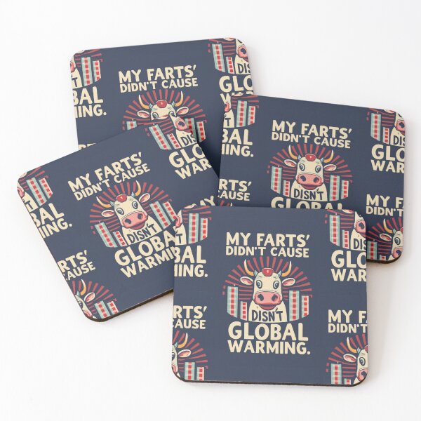 Item preview, COW "My Farts Didn't Cause Global Warming" v3 designed and sold by FenwickDesign99.