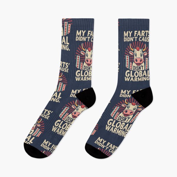 Item preview, COW "My Farts Didn't Cause Global Warming" v3 designed and sold by FenwickDesign99.