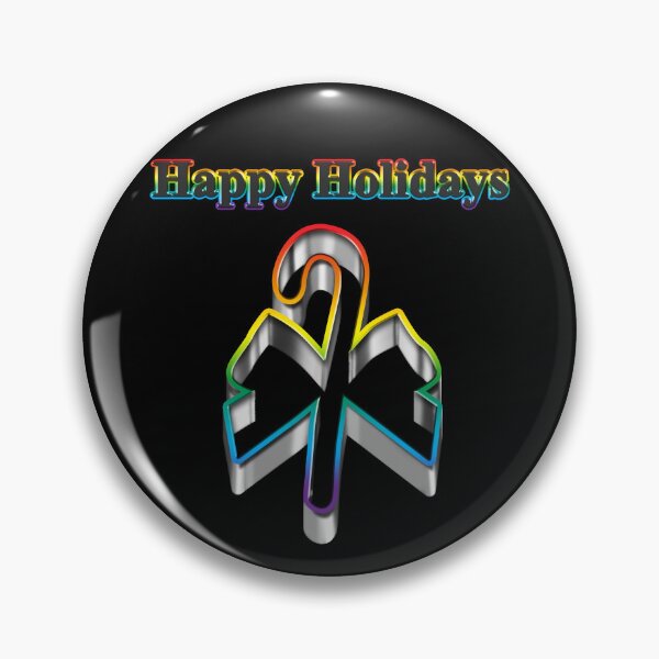 Item preview, Cookie cutter Candycane LGBT Happy Holidays Rainbow Pride designed and sold by TheirChoice.