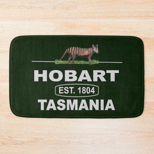 Item preview, Established 1804, Hobart, Tasmania with the Iconic Tasmanian Tiger designed and sold by KC Morcom.