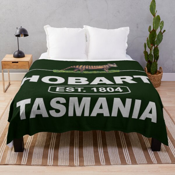 Item preview, Established 1804, Hobart, Tasmania with the Iconic Tasmanian Tiger designed and sold by KC Morcom.