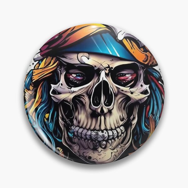 Item preview, Skull T-shirt  Pirate King 07 designed and sold by BDPoktat.