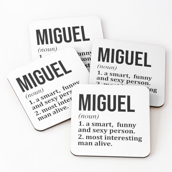Item preview, Miguel Name Definition designed and sold by XCIV.