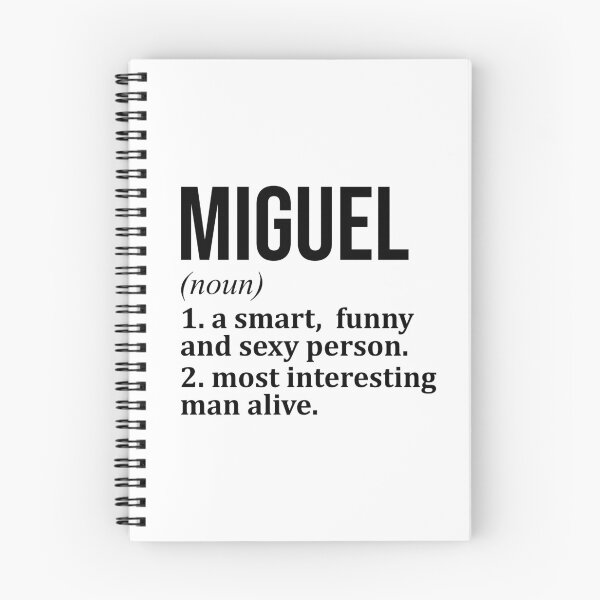 Item preview, Miguel Name Definition designed and sold by XCIV.