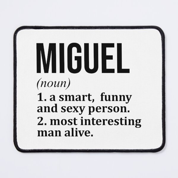 Item preview, Miguel Name Definition designed and sold by XCIV.