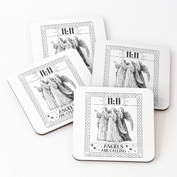 Item preview, 11:11 Angels are calling - tarot card  designed and sold by Happy-PrintZ.