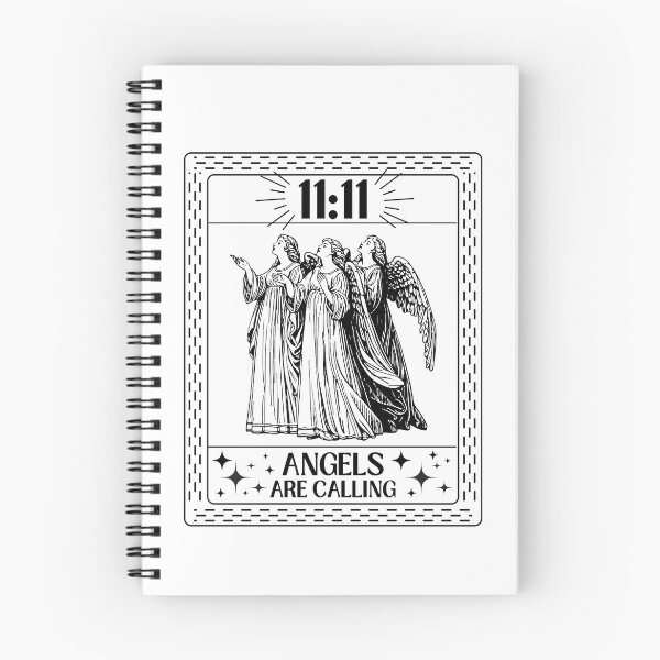 Item preview, 11:11 Angels are calling - tarot card  designed and sold by Happy-PrintZ.