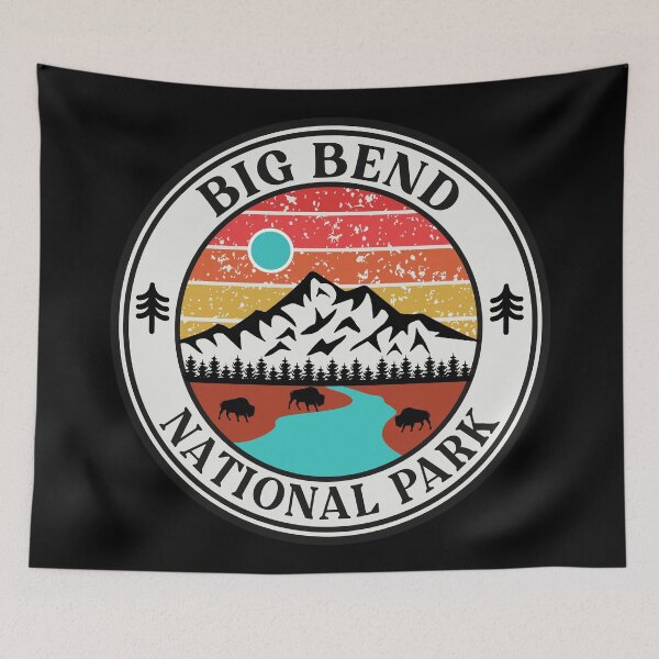 Item preview, Big Bend National Park-Vintage designed and sold by nature-space.