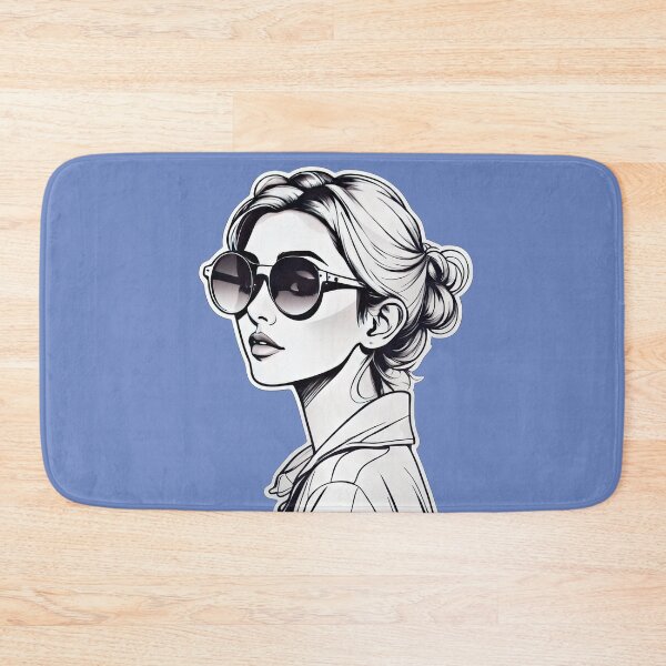 Item preview, Cute Girl With Sunglasses designed and sold by Bilisik.