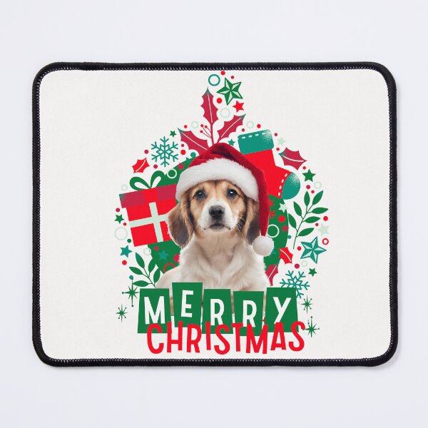 Item preview, Brown Dog Merry Christmas ,brafdesign designed and sold by Brafdesign.