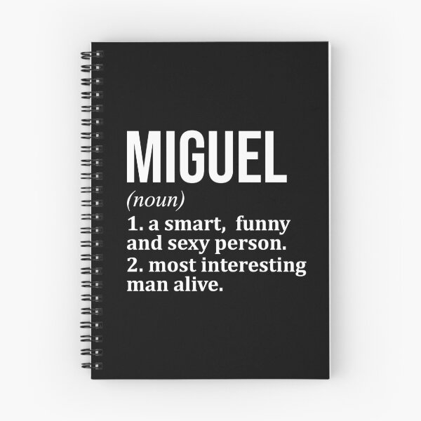 Item preview, Miguel Name Definition designed and sold by XCIV.