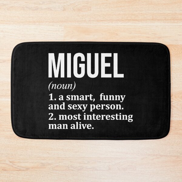 Item preview, Miguel Name Definition designed and sold by XCIV.