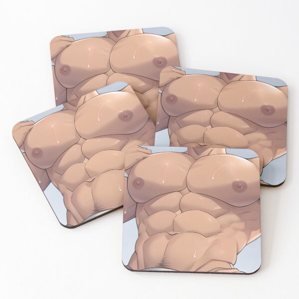 Item preview, Bara Muscular Chest Pecs designed and sold by kawaiicrossing.