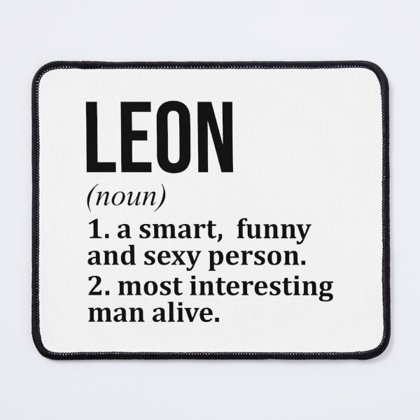 Item preview, Leon Name Definition designed and sold by XCIV.