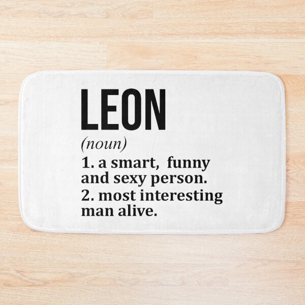 Item preview, Leon Name Definition designed and sold by XCIV.