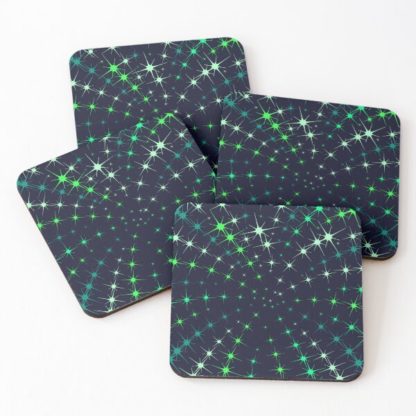 Item preview, Colorful sparking firework. Christmas vector pattern of bright sparkling magical neon multi-colored particles, sparks and stars shining with special light on dark background.  designed and sold by NataliaVVV.