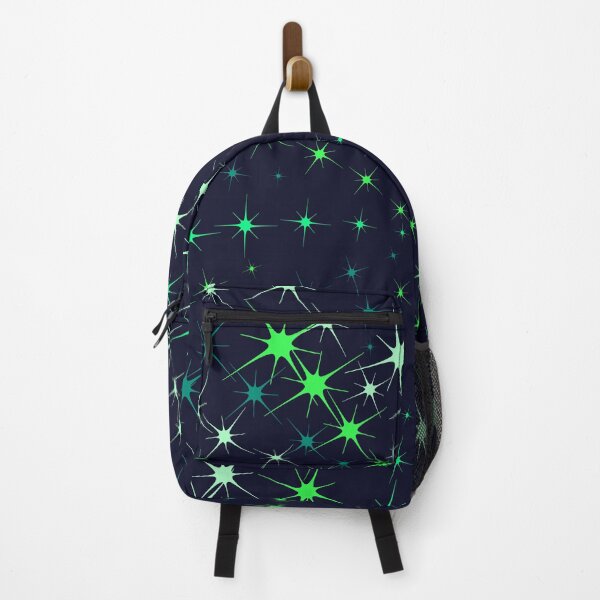 Item preview, Colorful sparking firework. Christmas vector pattern of bright sparkling magical neon multi-colored particles, sparks and stars shining with special light on dark background. designed and sold by NataliaVVV.
