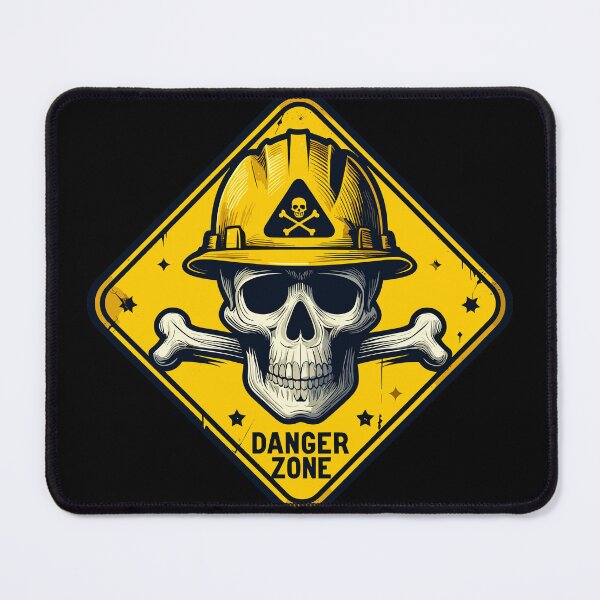 Item preview, Caution Danger Zone designed and sold by TomFrontierArt.
