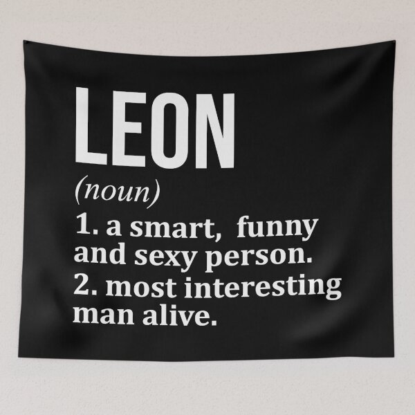Item preview, Leon Name Definition designed and sold by XCIV.