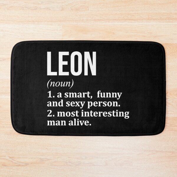 Item preview, Leon Name Definition designed and sold by XCIV.