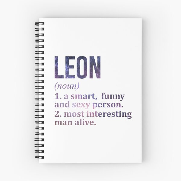 Item preview, Leon Name Definition designed and sold by XCIV.