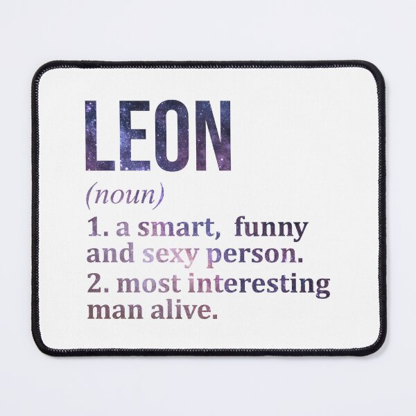 Item preview, Leon Name Definition designed and sold by XCIV.