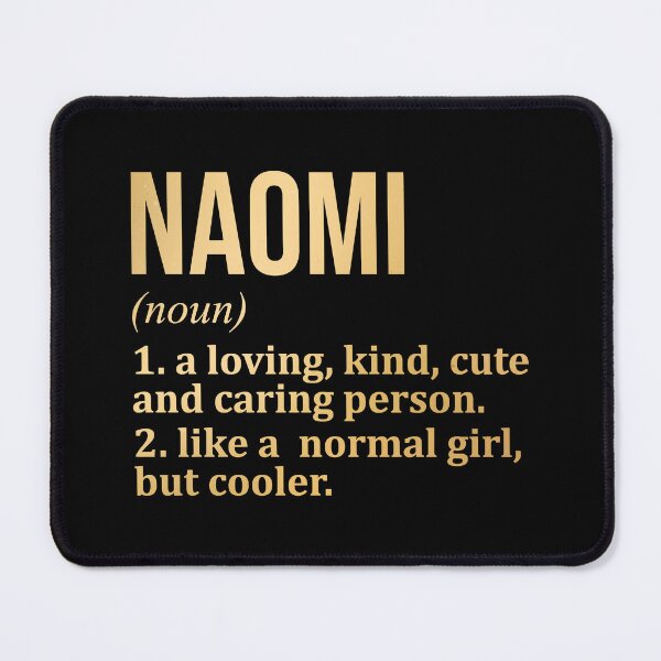Item preview, Naomi Name Definition in Gold designed and sold by XCIV.